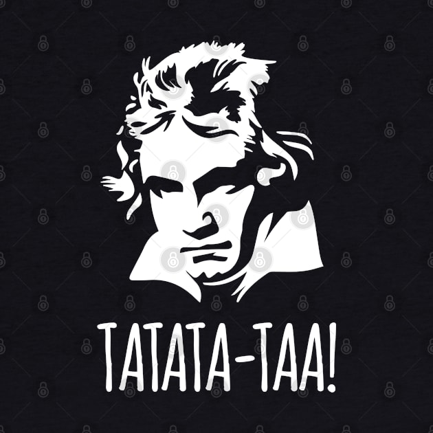 Tatata-taa Funny Ludwig van Beethoven 5th Symphony Classical by LaundryFactory